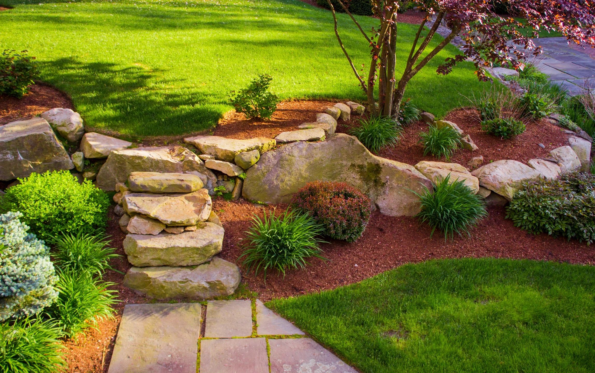 Landscape Design In Plainfield Commercial Landscaping