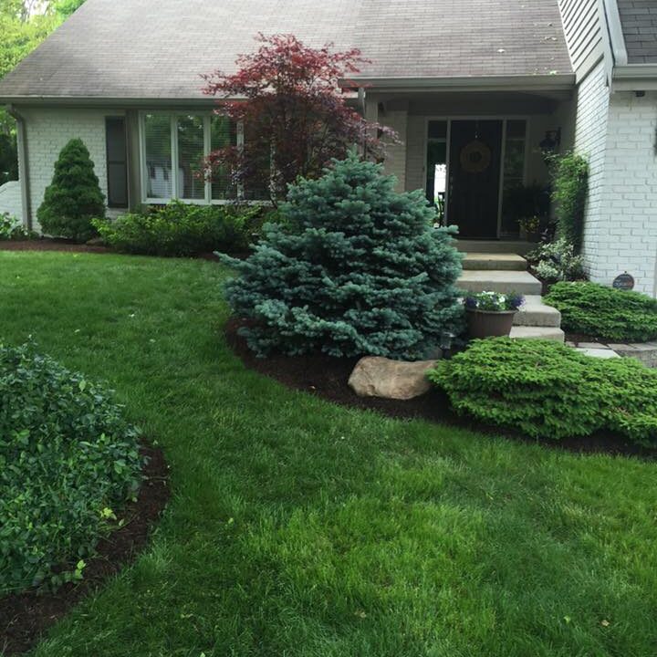 Landscaped Yard In Plainfield Landscaped Yard In Plainfield